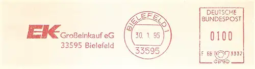 Freistempel F68 3332 Bielefeld - EK Großeinkauf eG (#2077)