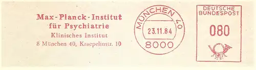 Freistempel München - Max-Planck-Institut für Psychiatrie - Klinisches Institut (#1555)