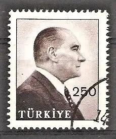 Briefmarke Türkei Mi.Nr. 1792 o Industrie und Technik 1960 / Kemal Atatürk