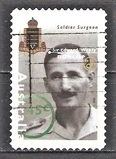 Briefmarke Australien Mi.Nr. 1469 o Verdiente Persönlichkeiten aus der Zeit des Zweiten Weltkrieges 1995 / Edward „Weary“ Dunlop - Militärarzt