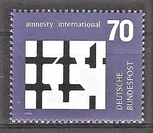Briefmarke BRD Mi.Nr. 814 ** Amnesty International 1974