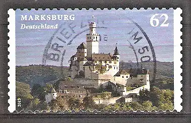 Briefmarke BRD Mi.Nr. 3127 o Burgen und Schlösser 2015 / Marksburg