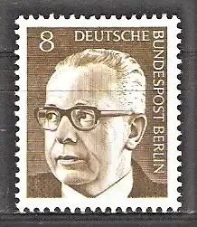 Briefmarke Berlin Mi.Nr. 360 ** 8 Pf. Heinemann 1970