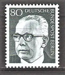Briefmarke Berlin Mi.Nr. 367 ** 80 Pf. Heinemann 1970