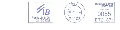 Freistempel E721871 Kiel - IB (Investitionsbank Schleswig-Holstein) (#1713)