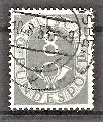 Briefmarke BRD Mi.Nr. 127 o 8 Pf. Posthorn 1951