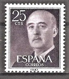 Briefmarke Spanien Mi.Nr. 1043 ** Generalissimus Franco 1955