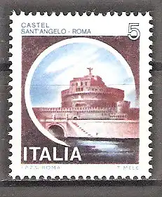 Briefmarke Italien Mi.Nr. 1701 IA ** Burgen und Schlösser 1980 / Engelsburg, Rom