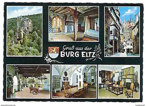 Ansichtskarte Deutschland - Burg Eltz / Gruß aus der Burg Eltz (301)