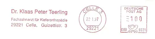 Freistempel E00 0221 Celle - Dr. Klaas Peter Teerling - Fachzahnarzt für Kieferorthopädie (#10)
