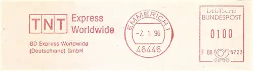Freistempel F68 5723 Emmerich - TNT Express Worldwide (#2101)