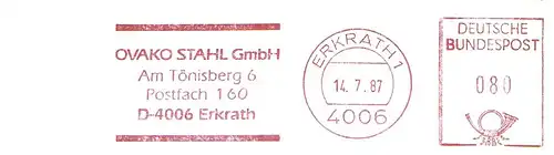 Freistempel Erkrath - OVAKO STAHL GmbH (#1799)
