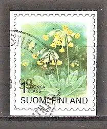 Briefmarke Finnland Mi.Nr. 1477 o Pflanzen 1999 / Schlüsselblume (Primula veris), Symbol der autonomen Provinz Åland