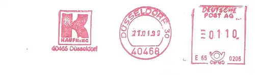 Freistempel E65 0206 Düsseldorf - KAUFRING (#2129)