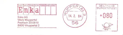 Freistempel Wuppertal - Enka AG - Werk Wuppertal (#2989)