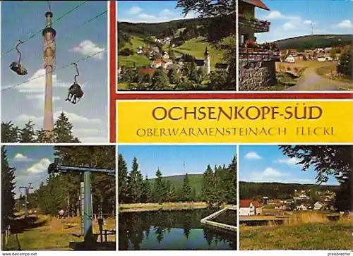 Ansichtskarte Deutschland - Oberwarmensteinach / Ochsenkopf - Süd (954)