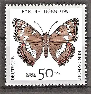 Briefmarke BRD Mi.Nr. 1513 ** Großer Eisvogel (Limenitis populi)