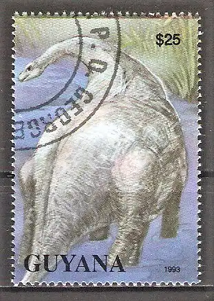 Briefmarke Guyana Mi.Nr. 4153 o Atlantosaurus