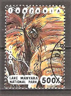 Briefmarke Tanzania Mi.Nr. 1614 o Elefant