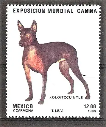 Briefmarke Mexiko Mi.Nr. 1895 ** Nackthund
