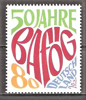Briefmarke BRD Mi.Nr. 3626 ** 50 Jahre BAFÖG 2021