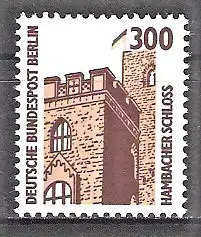 Briefmarke Berlin Mi.Nr. 799 ** Hambacher Schloss 1988