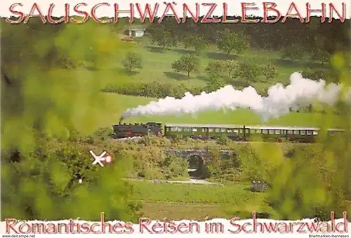 Ansichtskarte Deutschland - Blumberg / Schwarzwald - Sauschwänzlebahn (1168)