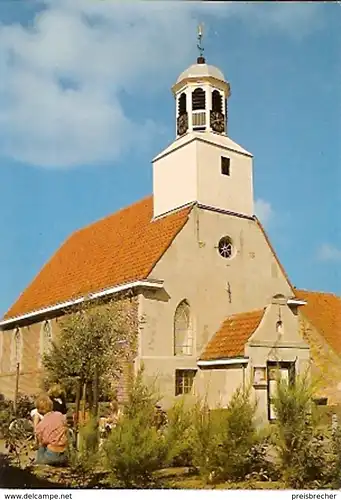 Ansichtskarte Niederlande - Texel / De Koog - Evangelische Kirche (228)