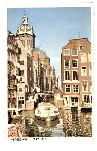 Ansichtskarte Niederlande - Amsterdam / Das "Kolkje" (2626)