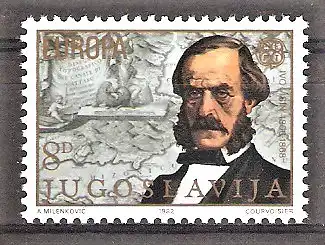 Briefmarke Jugoslawien Mi.Nr. 1919 ** Historische Ereignisse 1982 / Kapitän Ivo Visin