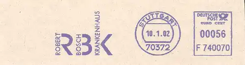 Freistempel F740070 Stuttgart - RBK - Robert Bosch Krankenhaus (#2626)