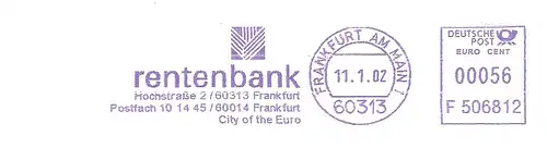 Freistempel F506812 Frankfurt am Main - rentenbank (#2663)