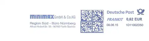 Freistempel 1D11002D50 Fürth-Stadeln - MINIMAX GmbH & Co. KG - Region Süd - Büro Nürnberg (#2551)