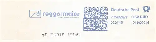 Freistempel 1D11002C46 - Roggermaier... mehr Service mieten! (Abb. Mensch in Arbeitsbühne) (#2553)