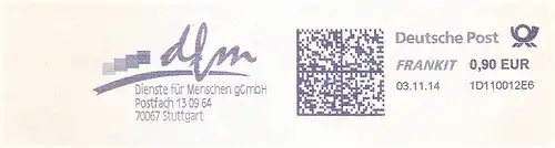 Freistempel 1D110012E6 Stuttgart - dfm - Dienste für Menschen gGmbH (#2560)