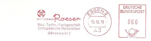 Freistempel Essen - Sanitätshaus Roeser - Med. Techn. Fachgeschäft / Orthopädische Werkstätten (#2582)