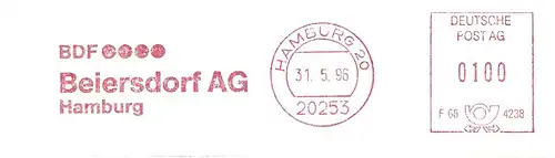 Freistempel F68 4238 Hamburg - BDF Beiersdorf AG Hamburg (#2749)