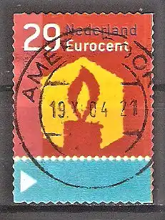 Briefmarke Niederlande Mi.Nr. 2167 o Dezembermarken 2003 - Kerze