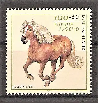 Briefmarke BRD Mi.Nr. 1923 ** Pferderasse Haflinger