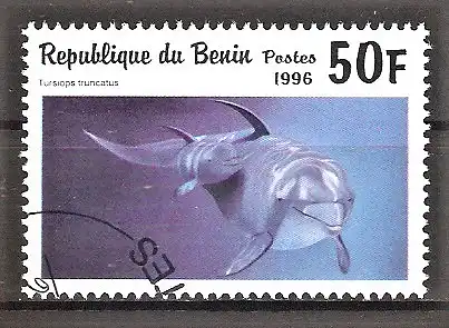 Briefmarke Benin Mi.Nr. 863 o Großer Tümmler
