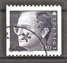 Briefmarke Schweden Mi.Nr. 1691 o König Carl XVI. Gustav 1991