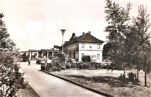 Ansichtskarte Deutschland - Bad Wildungen / Bahnhof (2690)
