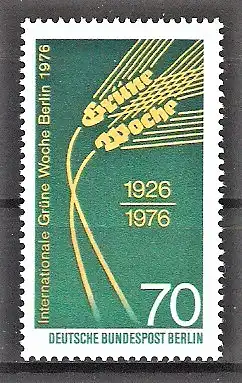 Briefmarke Berlin Mi.Nr. 516 ** 50 Jahre Internationale Grüne Woche 1976