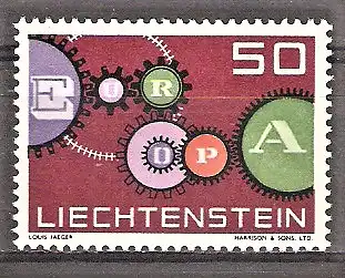 Briefmarke Liechtenstein Mi.Nr. 414 ** Europa CEPT 1961