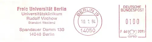 Freistempel F66 7091 Berlin - Universitätsklinikum Rudolf Virchow (#3081)