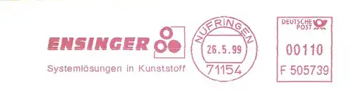 Freistempel F505739 Nufringen - ENSINGER / Systemlösungen in Kunststoff (#3087)