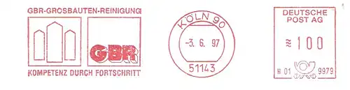 Freistempel H01 9979 Köln - GBR Grossbauten Reinigung (#3095)