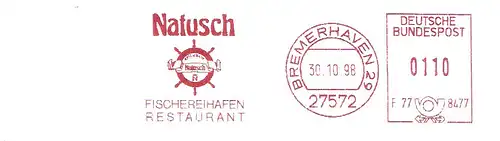 Freistempel F77 8477 Bremerhaven - Natusch / Fischereihafen Restaurant (#3112)