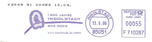 Freistempel F710287 Ingolstadt - 1200 Jahre Ingolstadt (#3115)