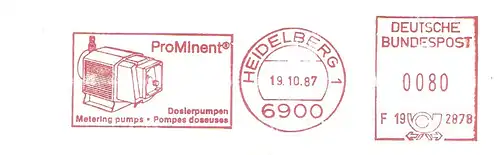 Freistempel F19 2878 Heidelberg - ProMinent Dosierpumpen (Abb. Dosierpumpe) (#3128)